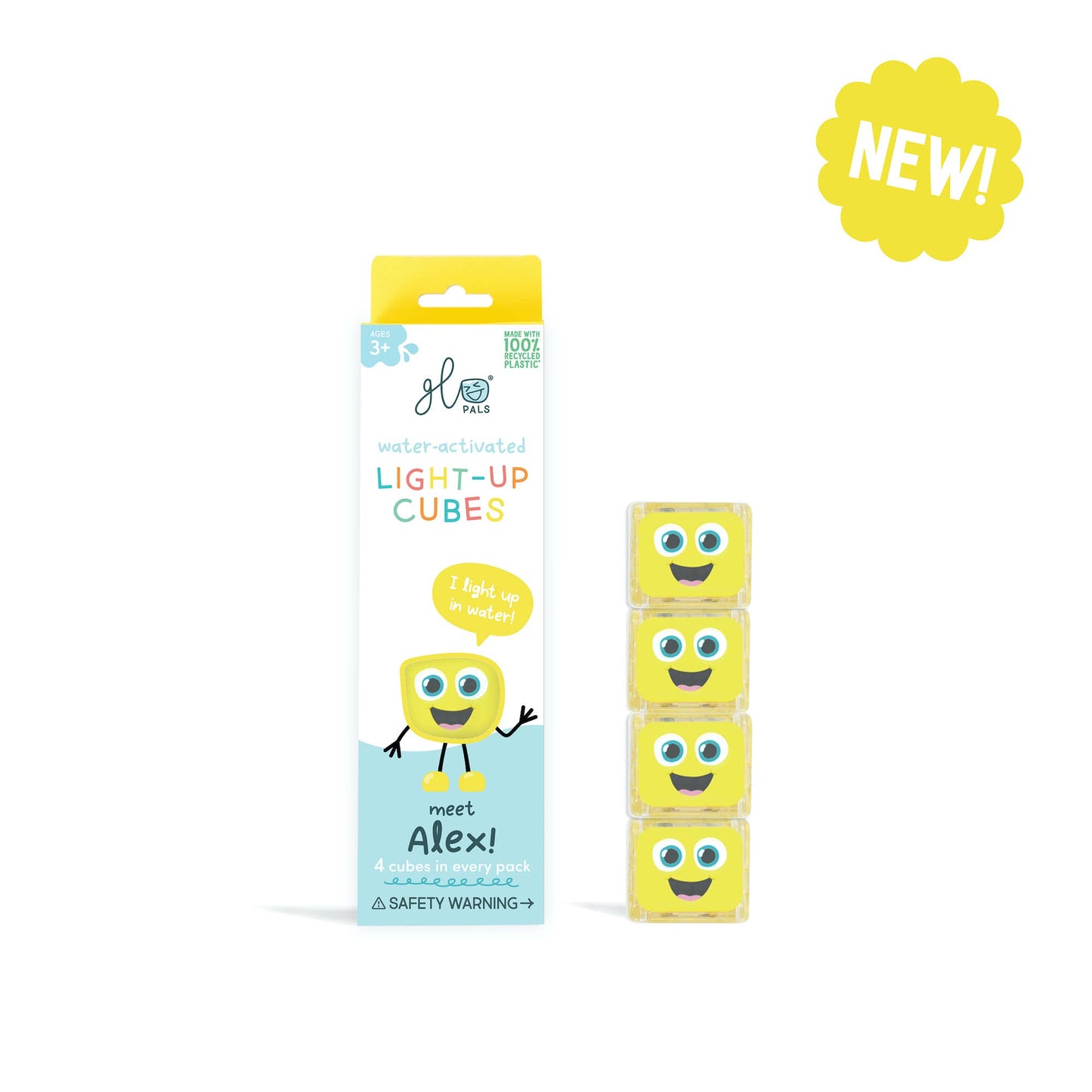 Glo Pals Alex Light-Up Cubes