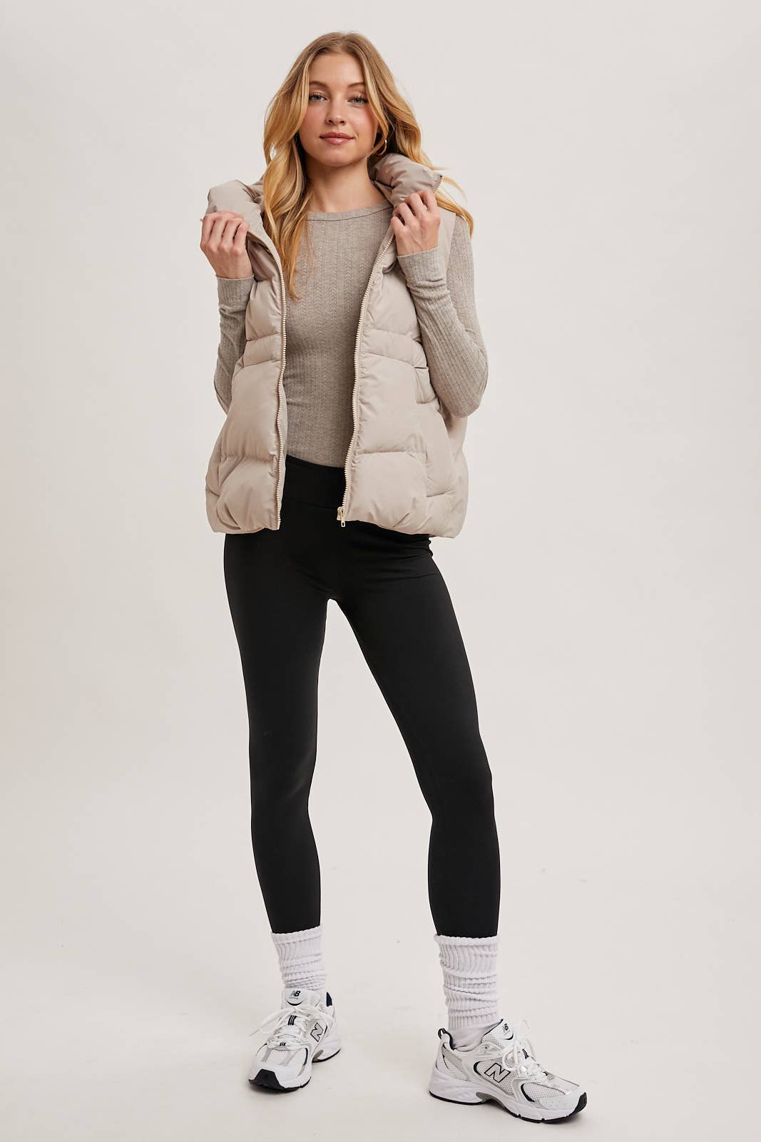 Puffer Hooded Vest