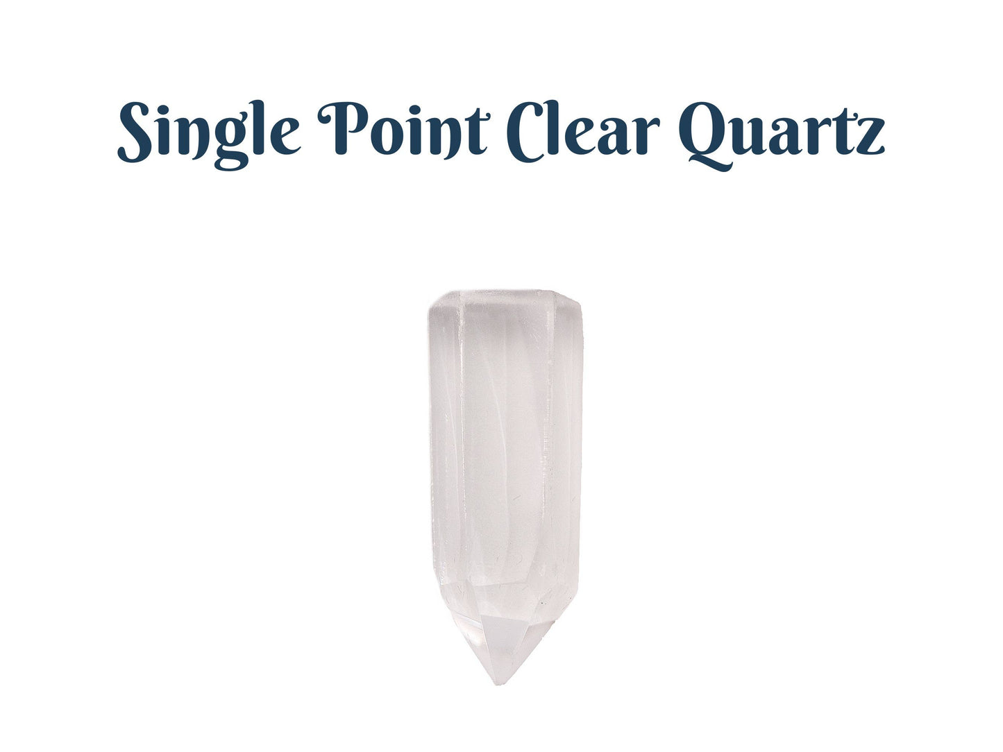 Clear Quartz Single Terminated Point Tower