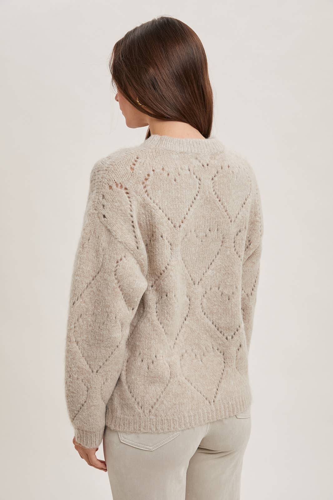 Heart Knit Sweater