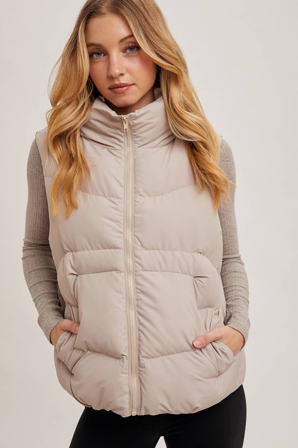 Puffer Hooded Vest