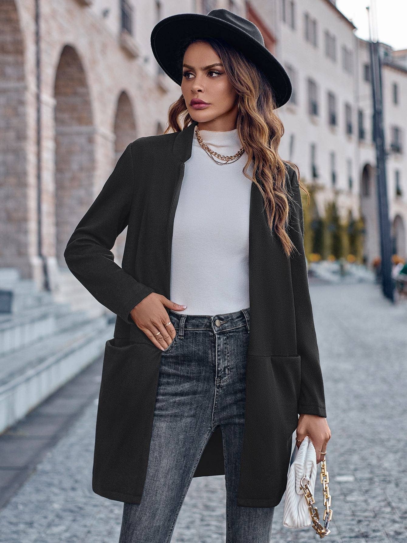 Black Modern Blazer